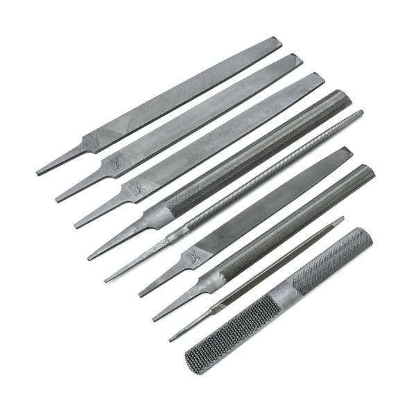 Crescent Nicholson 6 in., 8 in. and 10 in. Maintenance File Set (9-Piece)