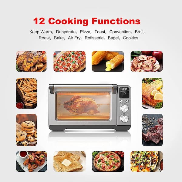 galanz 6 slice digital toaster oven with air fry