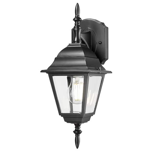 Acclaim Lighting Builder's Choice Collection 1-Light Matte Black Outdoor Wall Lantern Sconce