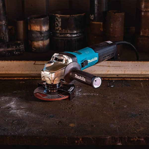 Makita 5 in. Corded Angle Grinder GA5091 - The Home Depot