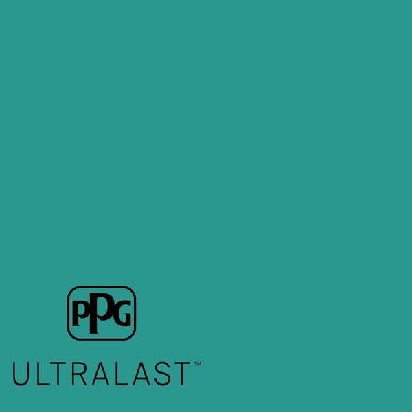 PPG UltraLast 1 qt. #PPG1231-6 Azure Tide Eggshell Interior Paint and Primer
