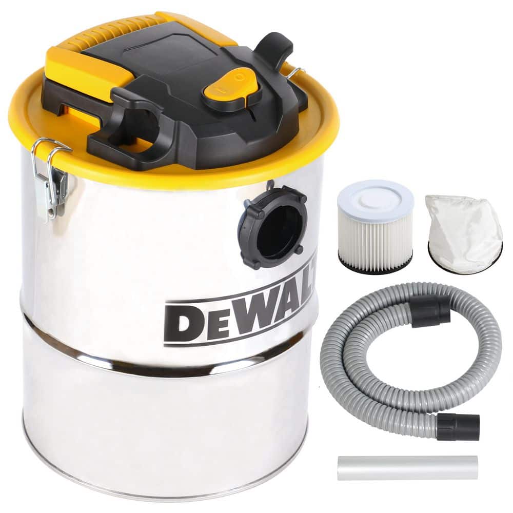 4 Gal. Stainless Steel Ash Vacuum for Dry Pickup