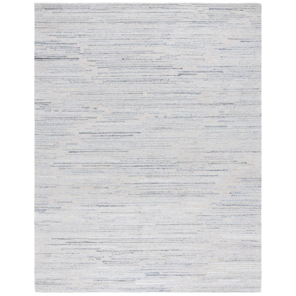 SAFAVIEH Abstract Beige/Blue 8 ft. x 10 ft. Linear Marle Area Rug