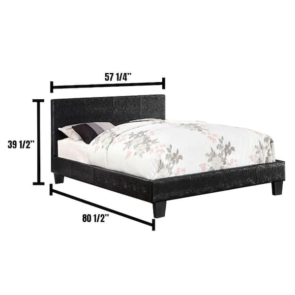 Wallen Black Full Bed