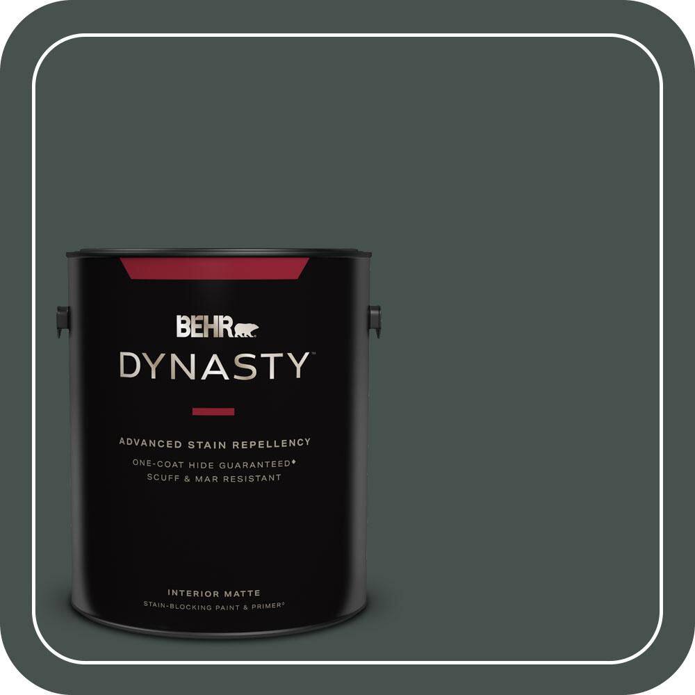 1 gal. #QE-48 New Forest Matte Interior Stain-Blocking Paint & Primer price history on PriceWatchPro