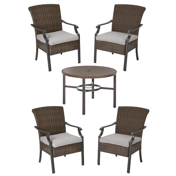 harper creek 5 piece high dining set