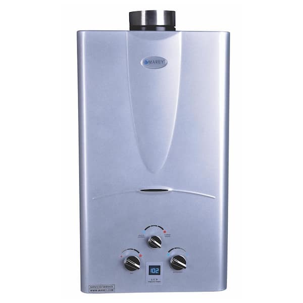 MAREY 3.1 GPM Liquid Propane Gas Digital Panel Tankless Water Heater