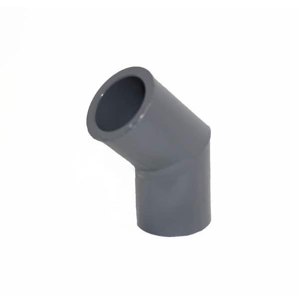 DURA 1/2 in. Sch. 80 PVC 45-Degree Slip x Slip Elbow