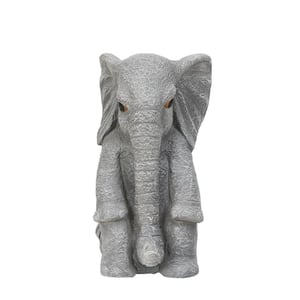 Goodeco 11 ''Elephant Statue for Garden Decor with Gift Appeal - Ideal Gifts  for Women, Mom or Birthday, Beautifully Crafted Outdoor & Home Decor Made  Easy to Wow Your Guests (Elephant) 