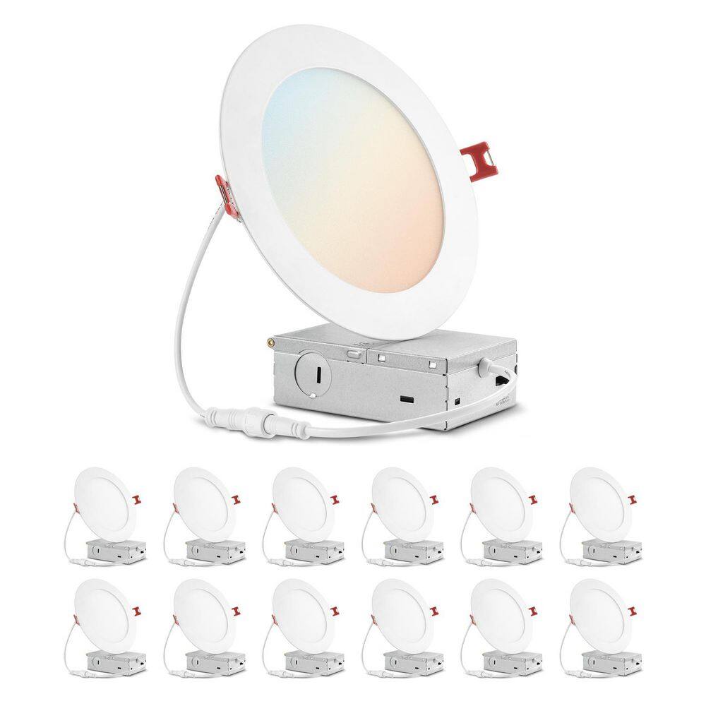 6 in Adjustable CCT Builder Series Canless Integrated LED UltraSlim-12 Pack price history on PriceWatchPro