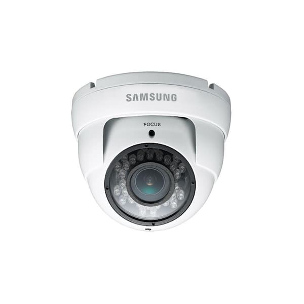 Samsung Wired 700TVL Indoor/Outdoor Vary-Focal Dome Camera with 82 ft. Night Vision