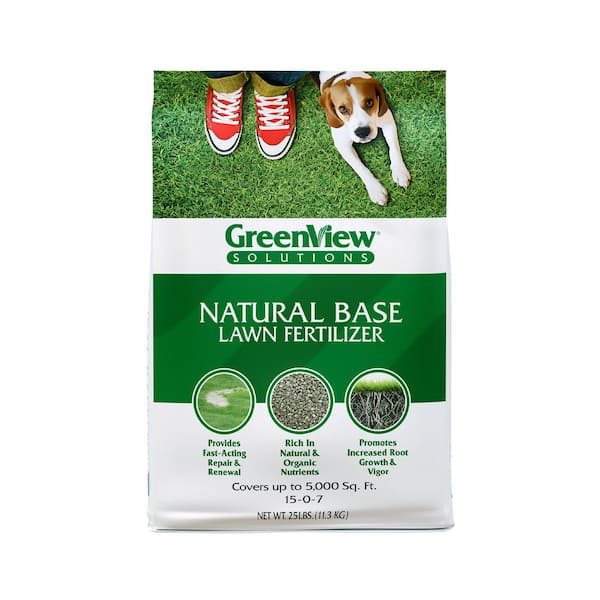 Solutions 25 lbs. Natural Base Lawn Fertilizer