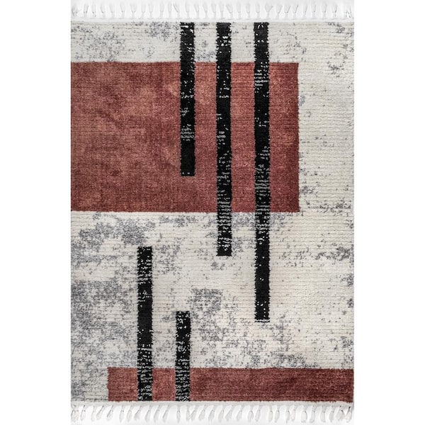 Alise Rugs Luxury Grip Traditional Solid Non Slip Rug Pad Off-White 2' X 3' 2'  x 3' Rectangle 