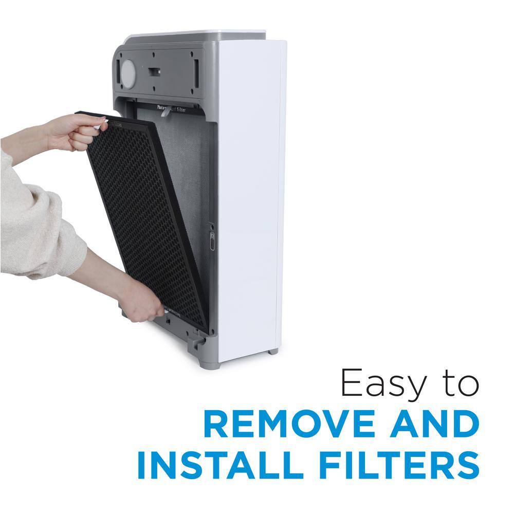 Replacement Air Purifier Filter BLACK + DECKER, AF3, Dual HEPA & Activated Carbon Filter, BAPUV150