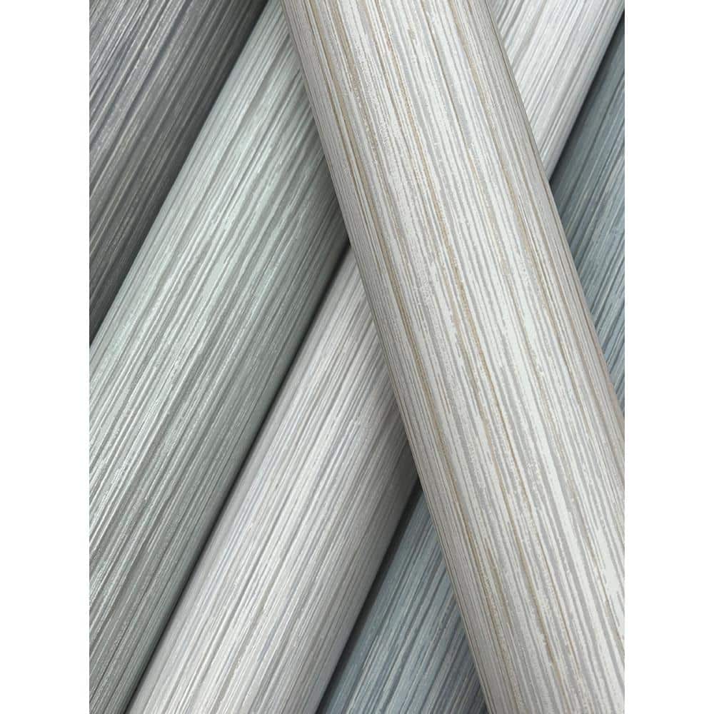 Linen Brown Non-Pasted Washable Wallpaper Roll