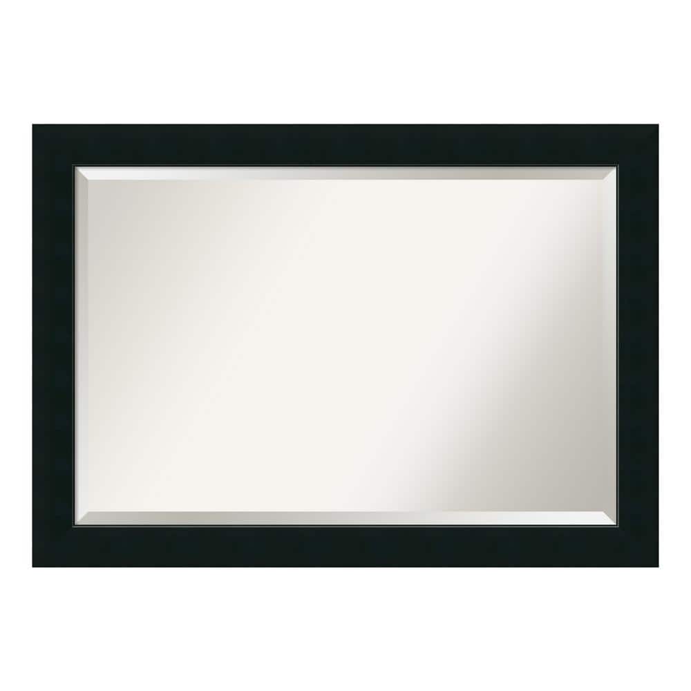 Corvino Pine Wood 29" x 41" Beveled Rectangular Wall Mirror