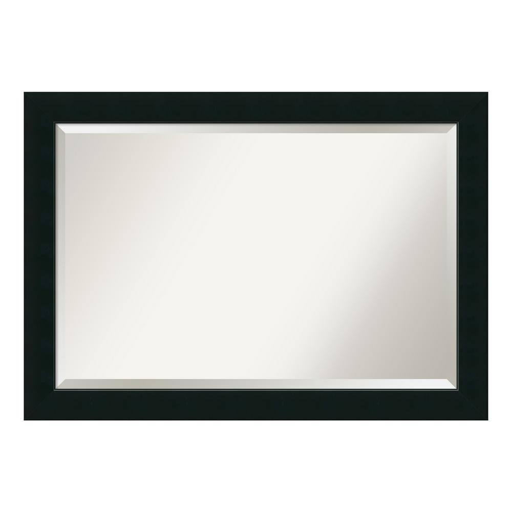 Corvino Pine Wood 29" x 41" Beveled Rectangular Wall Mirror