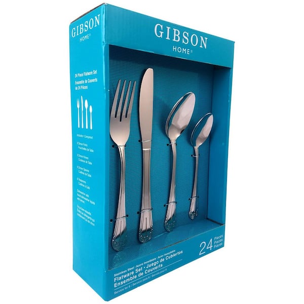 Mariano Stainless Steel 24 Piece Flatware Set