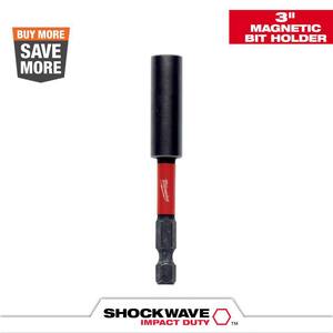 SHOCKWAVE Impact Duty 3 in. Magnetic Bit Holder