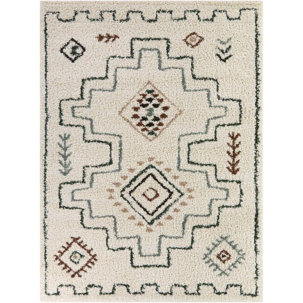 Eugenia Cream 7 ft. 10 in. x 10 ft. Global Area Rug price history on PriceWatchPro