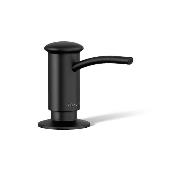 Contemporary Design Soap/Lotion Dispenser in Matte Black
