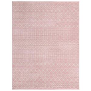 Tribal Trellis Alaoui Pink 10 ft. x 13 ft. 1 in. Area Rug