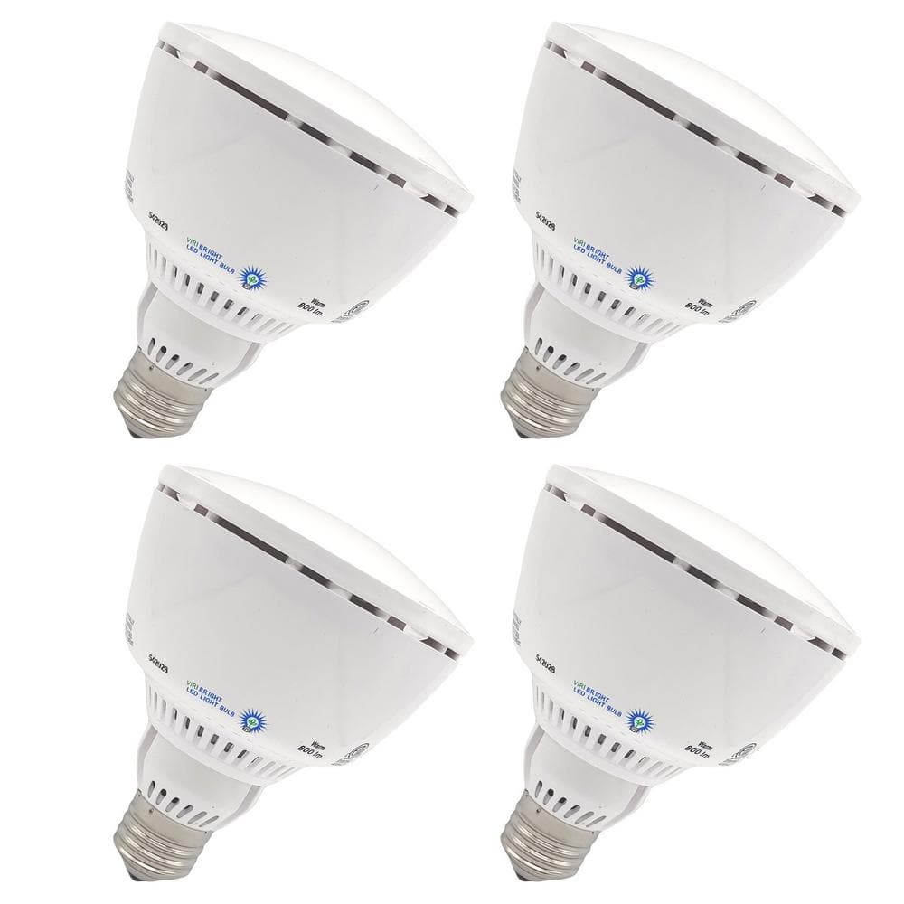 50-Watt Equivalent PAR30 E26 Dimmable LED Indoor Flood Light Bulb 2700K Warm White - 4 Pack price history on PriceWatchPro