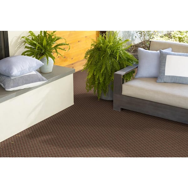 Morro Bay - Cactus Flower - Red 20 oz. SD Olefin Berber Installed Carpet