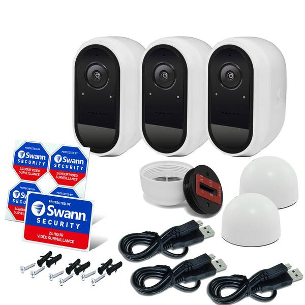 swann security camera 3 pack