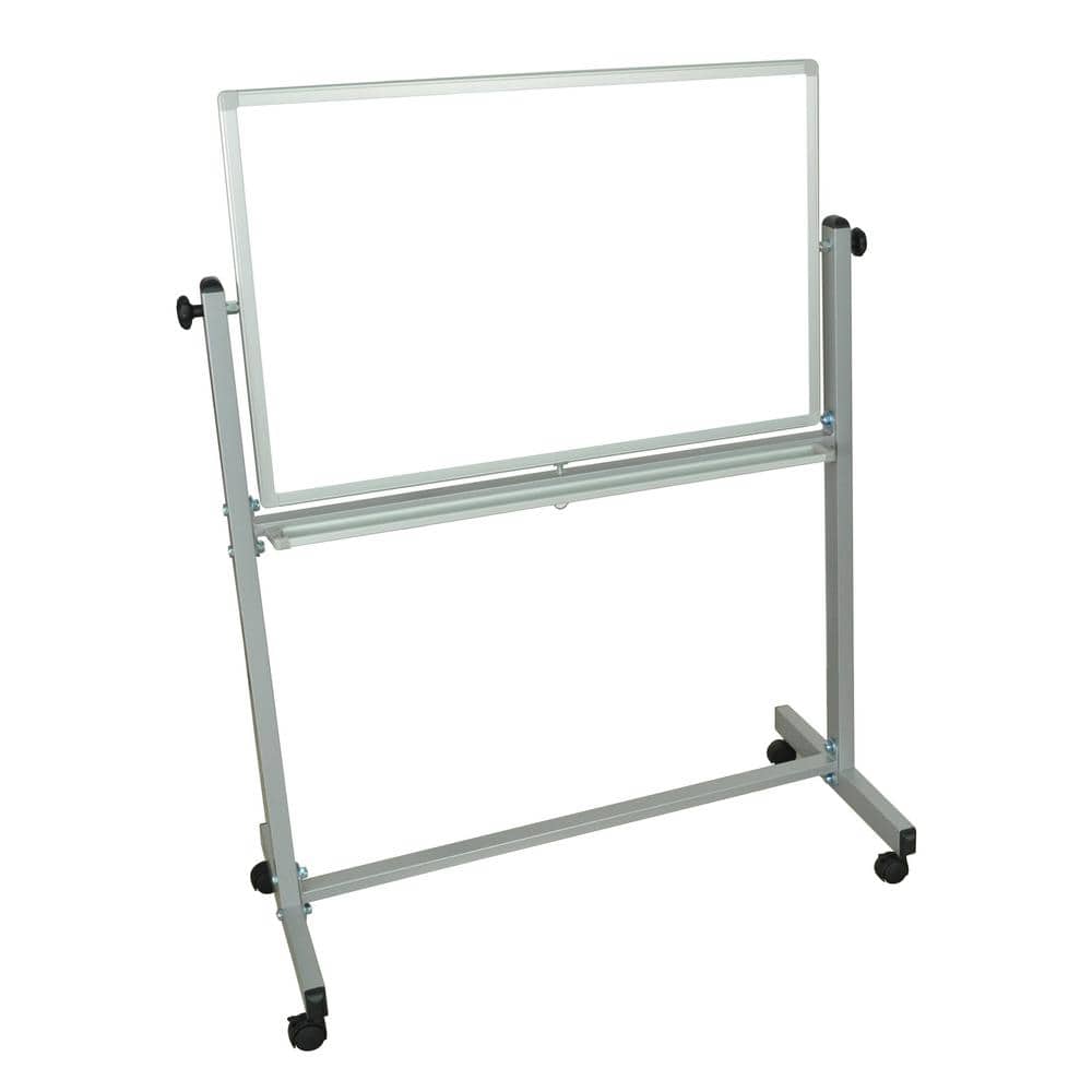 Luxor 36 in. White Mobile Board MB3624WW - The Home Depot