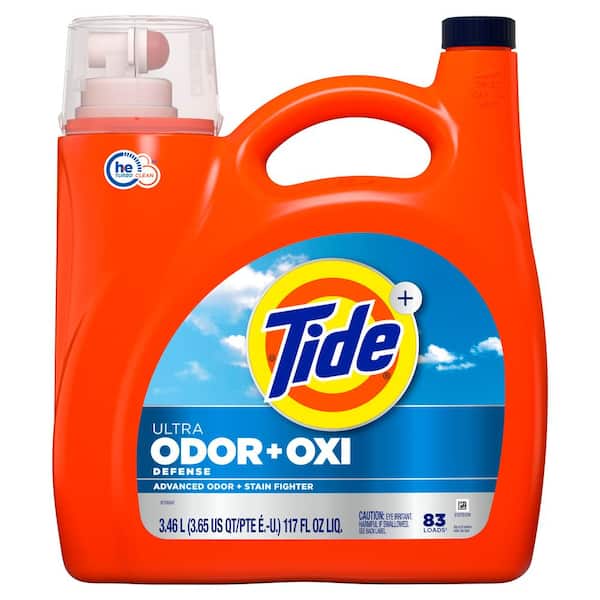 Tide 117 oz. HE Ultra Odor Oxi Defense Liquid Laundry Detergent (83-Loads)