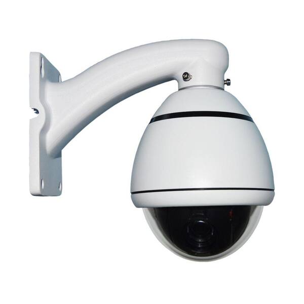 SPT Indoor or Outdoor 1000TVL D/N Mini PTZ with Wired Standard Surveillance Camera Wall Mount Bracket DC12V