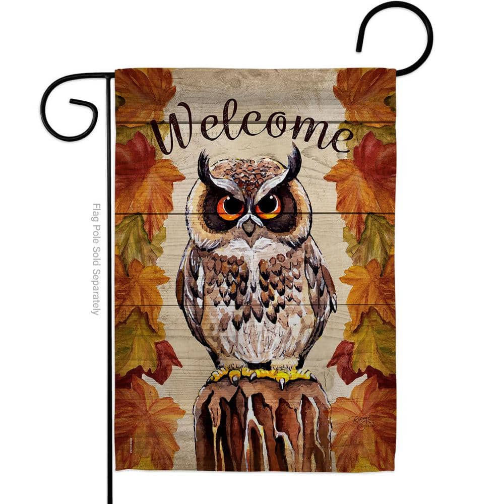 13 in. x 18.5 in. Owl Watching Birds Garden Flag 2-Sided Friends Decorative Vertical Flags price history on PriceWatchPro