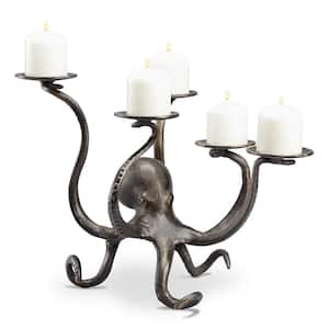 Octopus Pillar Candle Holder