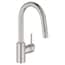 GROHE Concetto Single-Handle Pull-Out Sprayer Kitchen Faucet 1.75 GPM ...