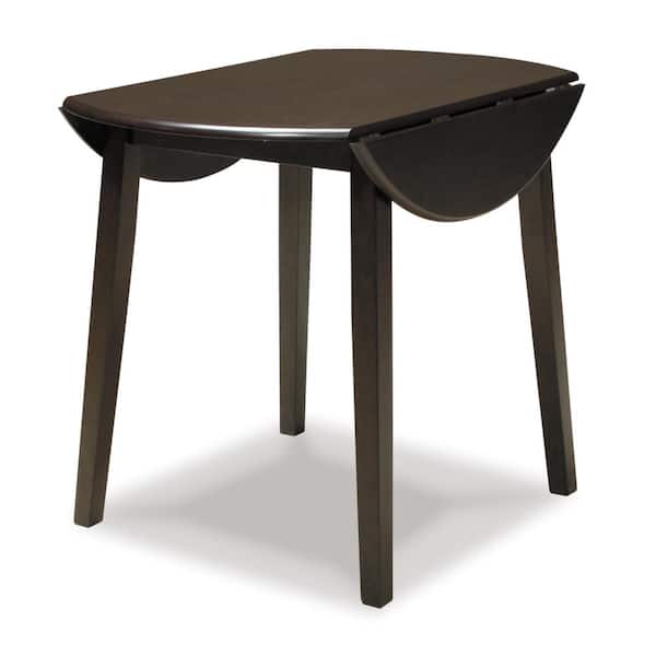Signature DESIGN BY ASHLEY Hammis Contemporary Brown Wood 36 in. 4 Legs Dining Table Seats 4