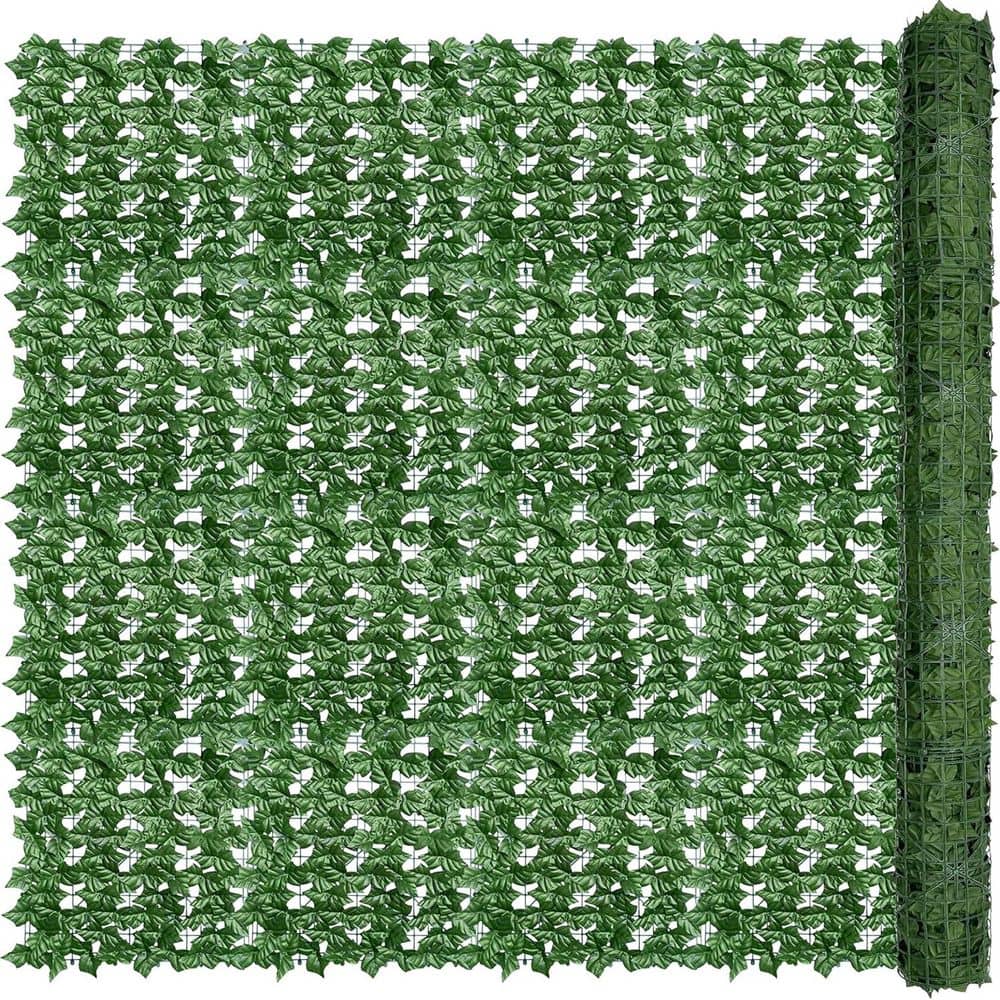 80 x 120 in. Plastic Ivy Privacy Fence Wall Screen Garden Fence
