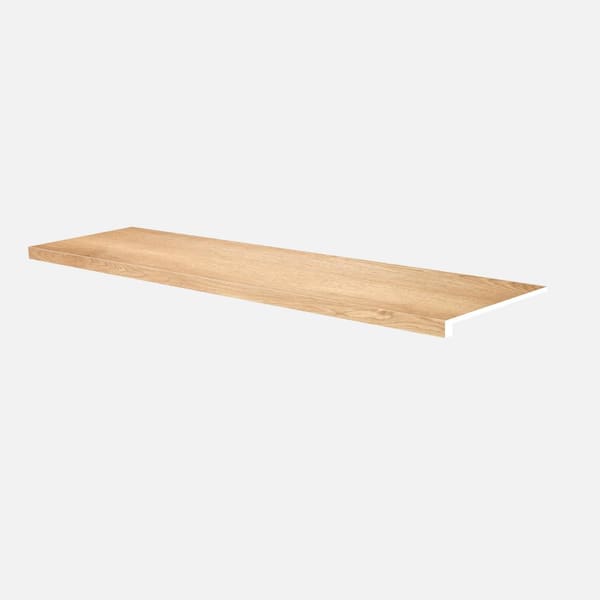 A&A Surfaces Misty Maplewood 5/4 in. T x 12 in. W x 47.25 in. L Luxury Vinyl Stair Tread Molding (2-pieces/case)
