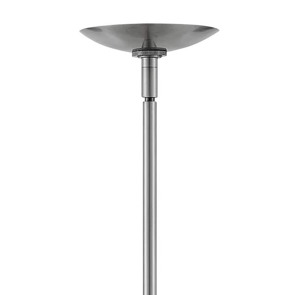 HINKLEY - Warby 1-Light Polished Antique Nickel Globe Pendant Light