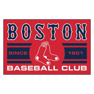 MLB Boston Red Sox Blue 2 ft. x 3 ft. Area Rug