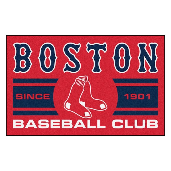 MLB Boston Red Sox Baseball Logo Glass Framed Panel