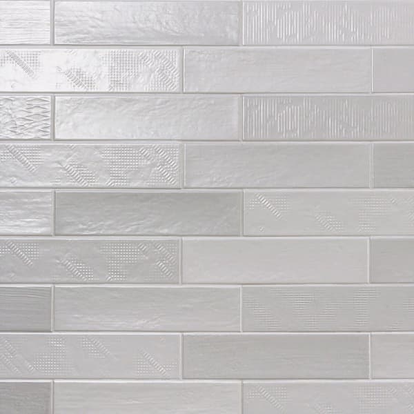 Ivy Hill Tile Palmer Gray 3 in. x 10 in. Matte Ceramic Subway Wall Tile (30 pieces / 5.38 sq. ft. / box)