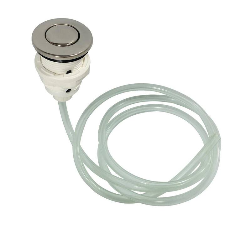 Kingston Brass Trimscape Gourmetier Disposal Air Switch Button in Polished Nickel