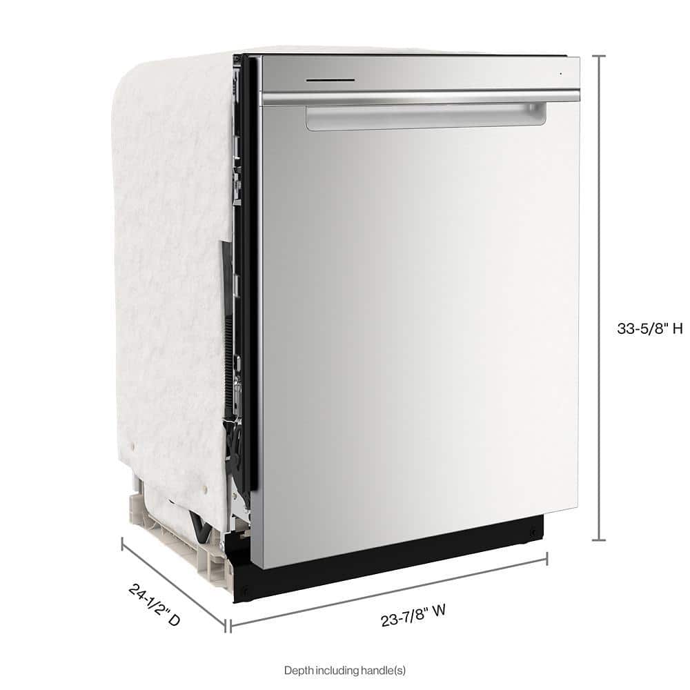 Stainless Steel Large Capacity Dishwasher with 3rd Rack