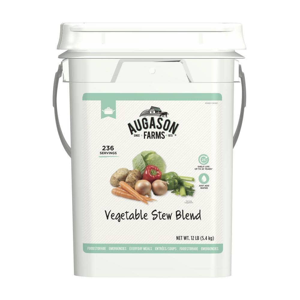 AUGASON FARMS AF Vegetable Stew Soup 12, 4G 500165 The Home Depot