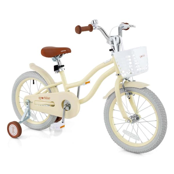 Kids bicycle with training wheels sale