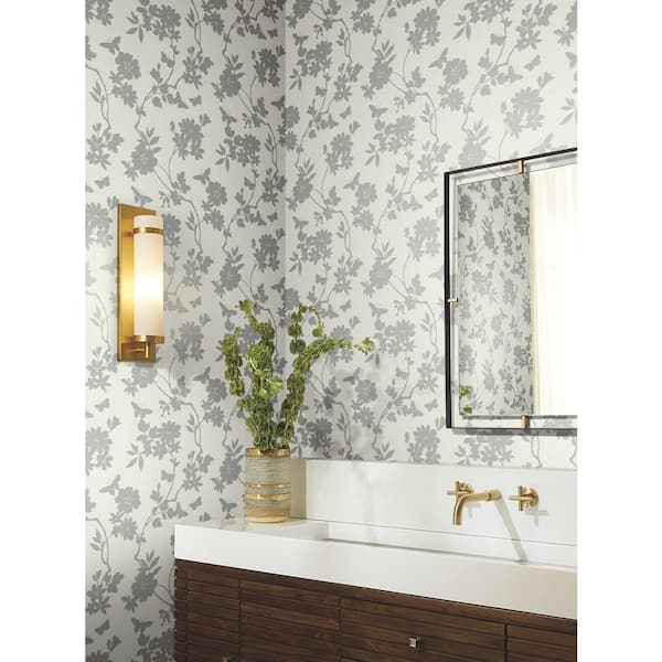 Flutter Vine Unpasted Wallpaper (Covers 60.75 sq. ft.)