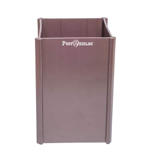 Post Shields 3.5 in. x 3.5 in. x 6 in. H Post Wrap in Bronze