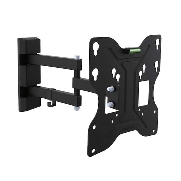 QualGear Universal Low-Profile Tilting Wall Mount for 23 in. - 42 in. TVs, Black