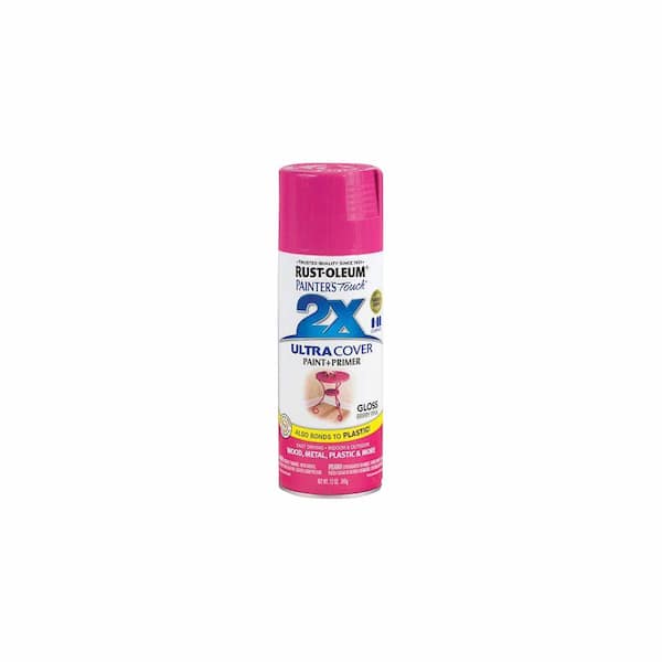 Rust-Oleum Painter's Touch 2X 12 oz. Berry Pink Gloss General Purpose Spray Paint (6-Pack)